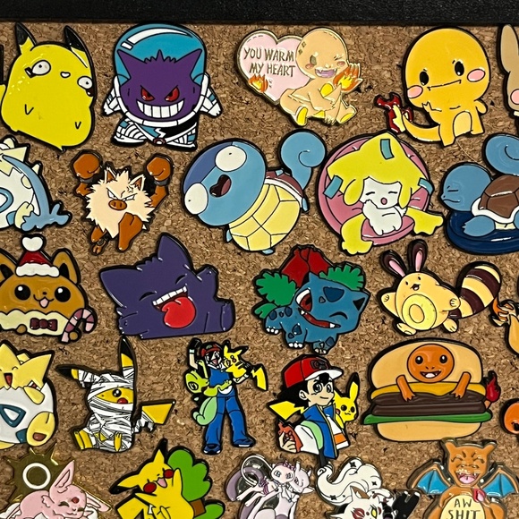 Pokemon Charmander Squirtle Pin Choice Pins Charizard Streetwear Hats Hat Brooch - Picture 5 of 12